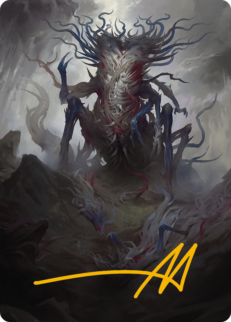 Azlask, the Swelling Scourge Art Card (Gold-Stamped Signature) [Modern Horizons 3 Art Series] | Gear Gaming Bentonville