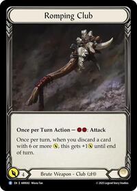 Romping Club [Armory Deck: Rhinar] | Gear Gaming Bentonville