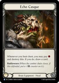 Echo Casque [Armory Deck: Rhinar] | Gear Gaming Bentonville