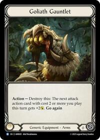 Goliath Gauntlet [Armory Deck: Rhinar] | Gear Gaming Bentonville