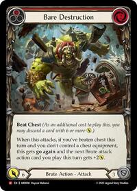 Bare Destruction [Armory Deck: Rhinar] | Gear Gaming Bentonville