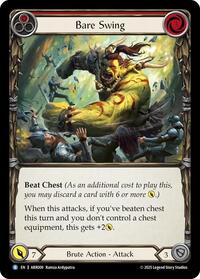 Bare Swing (Red) [Armory Deck: Rhinar] | Gear Gaming Bentonville