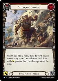 Strongest Survive [Armory Deck: Rhinar] | Gear Gaming Bentonville