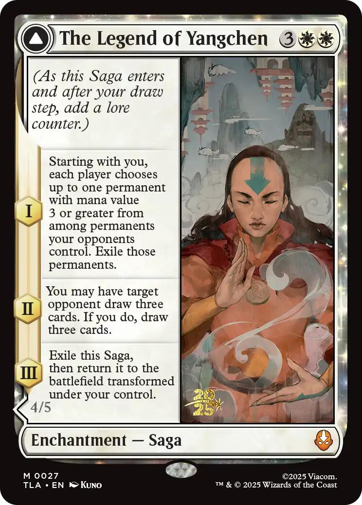 The Legend of Yangchen [Avatar: The Last Airbender Prerelease Cards] | Gear Gaming Bentonville