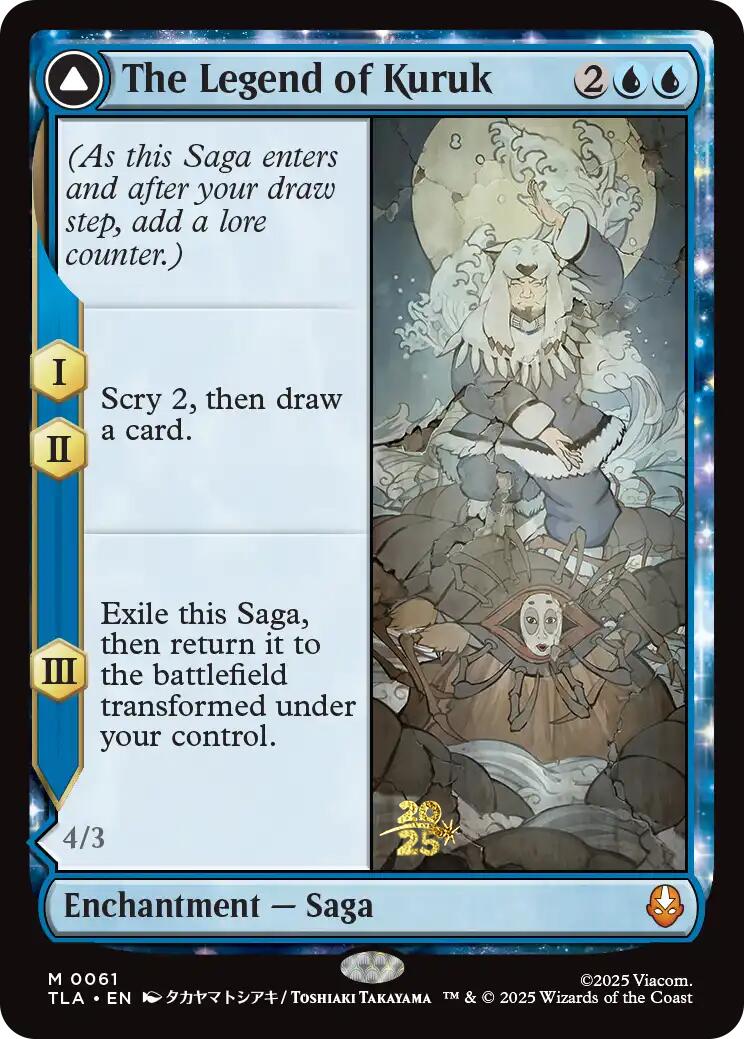 The Legend of Kuruk [Avatar: The Last Airbender Prerelease Cards] | Gear Gaming Bentonville