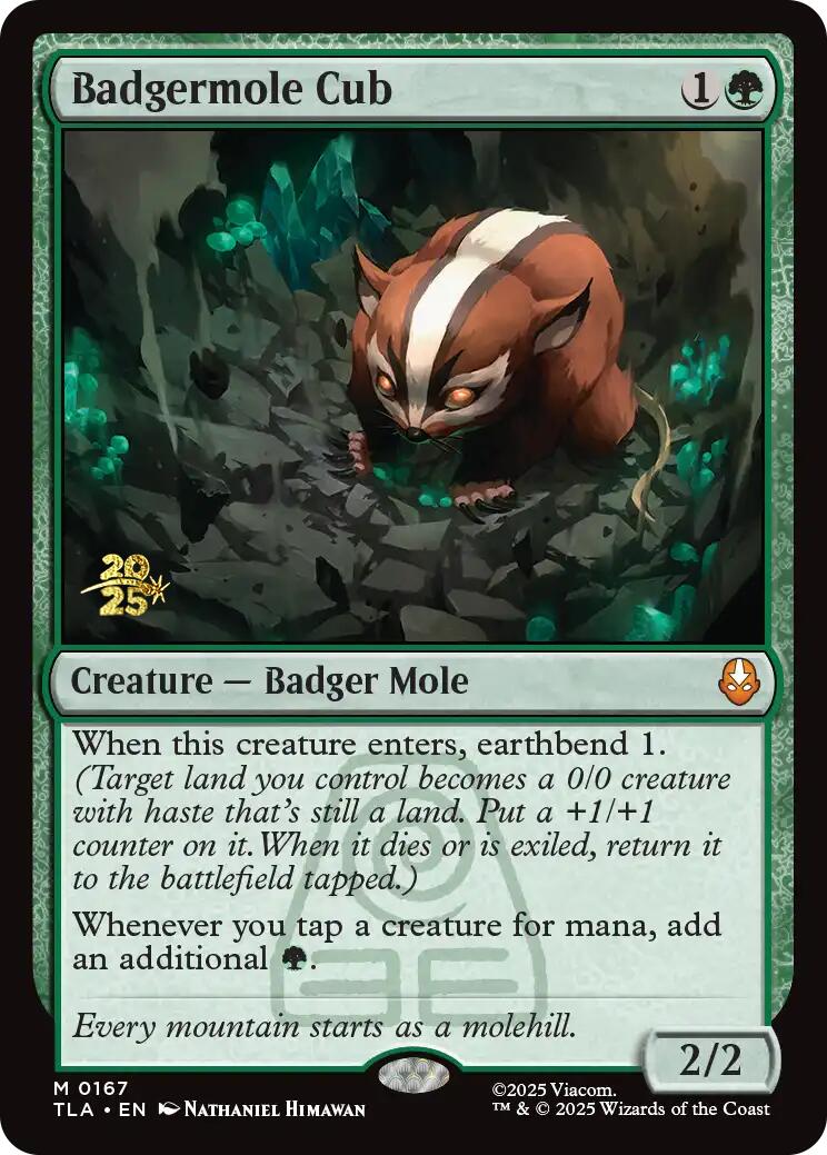 Badgermole Cub [Avatar: The Last Airbender Prerelease Cards] | Gear Gaming Bentonville