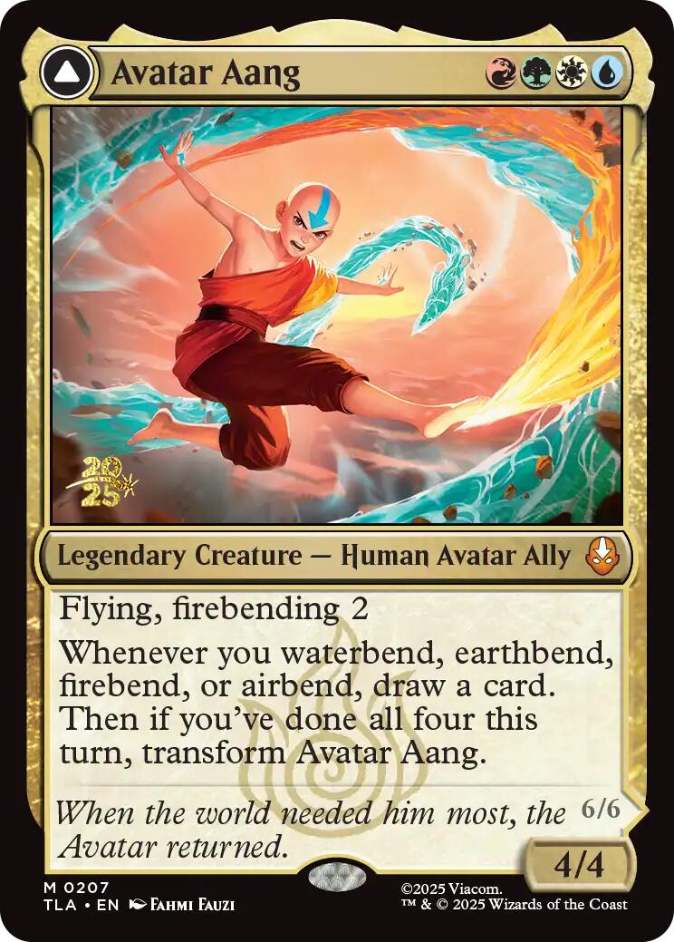 Avatar Aang [Avatar: The Last Airbender Prerelease Cards] | Gear Gaming Bentonville