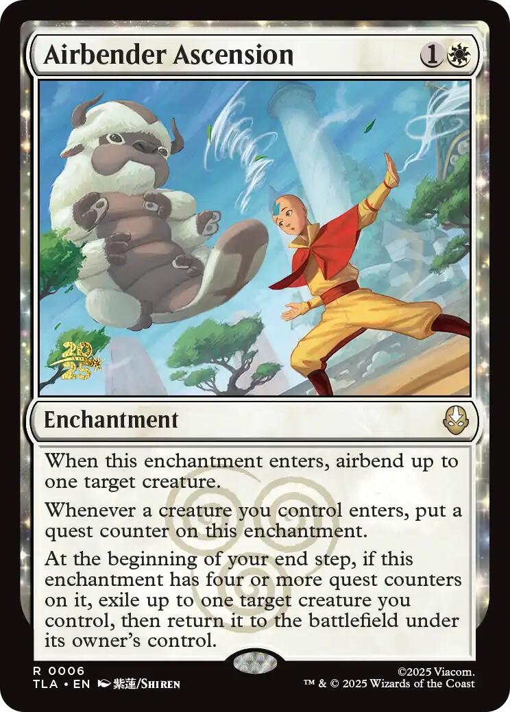Airbender Ascension [Avatar: The Last Airbender Prerelease Cards] | Gear Gaming Bentonville