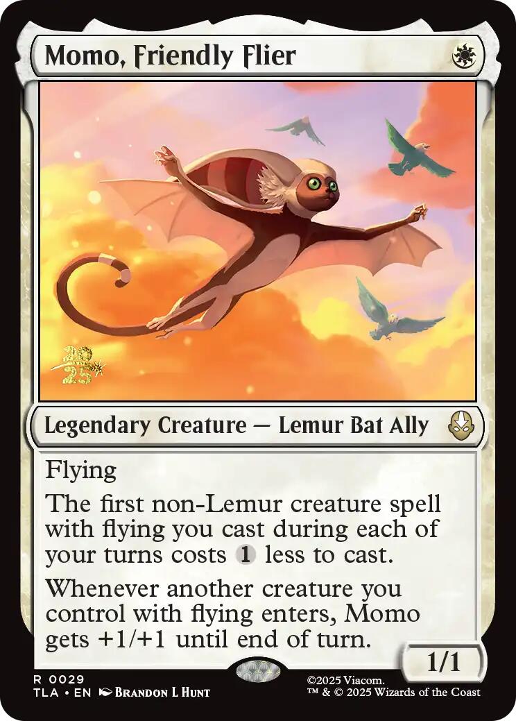 Momo, Friendly Flier [Avatar: The Last Airbender Prerelease Cards] | Gear Gaming Bentonville