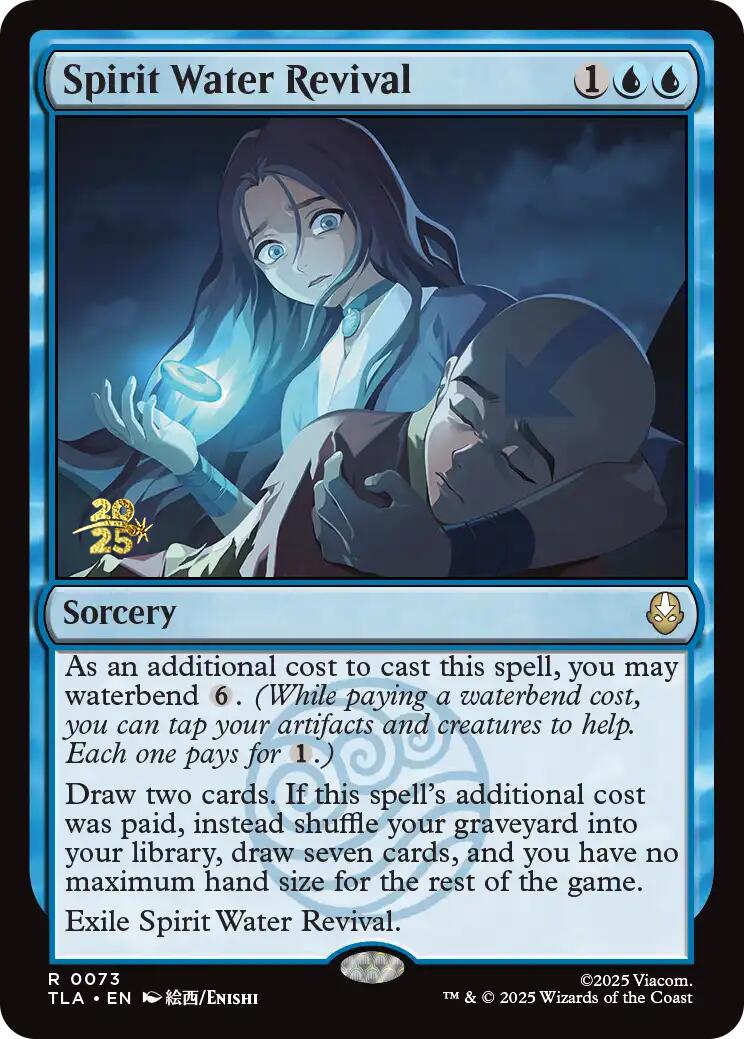 Spirit Water Revival [Avatar: The Last Airbender Prerelease Cards] | Gear Gaming Bentonville
