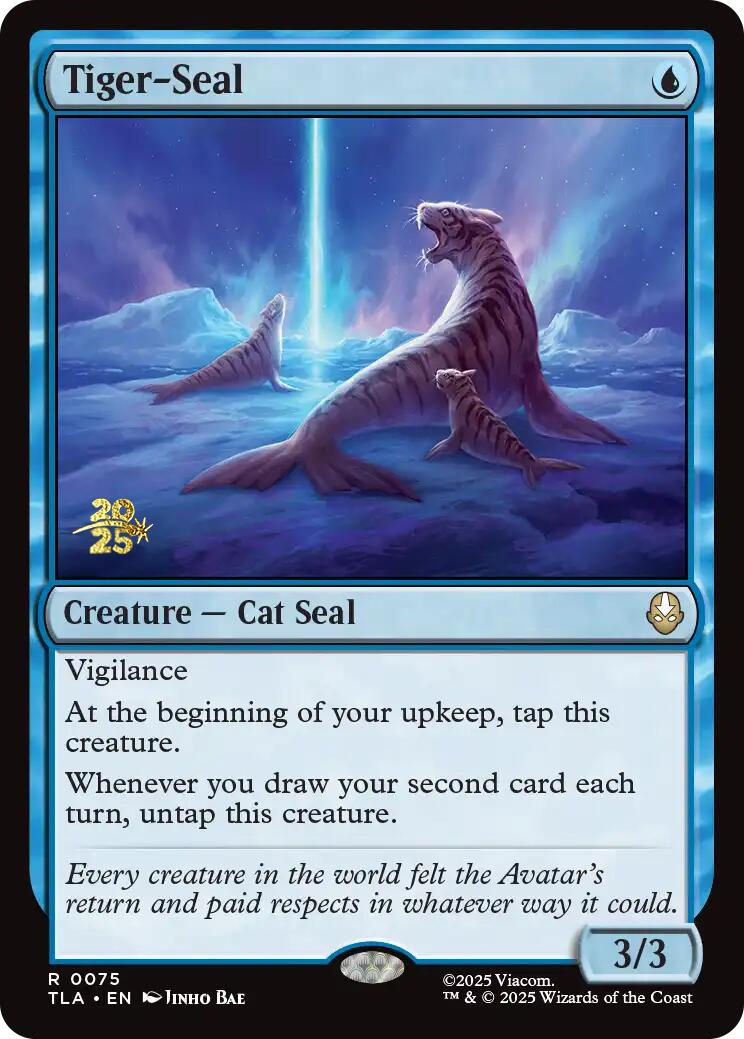Tiger-Seal [Avatar: The Last Airbender Prerelease Cards] | Gear Gaming Bentonville