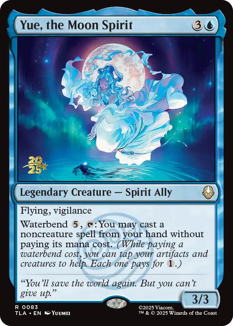 Yue, the Moon Spirit [Avatar: The Last Airbender Prerelease Cards] | Gear Gaming Bentonville