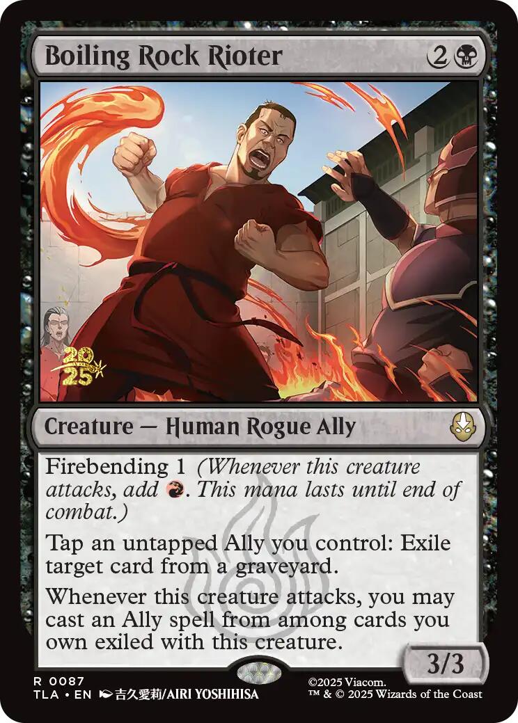 Boiling Rock Rioter [Avatar: The Last Airbender Prerelease Cards] | Gear Gaming Bentonville