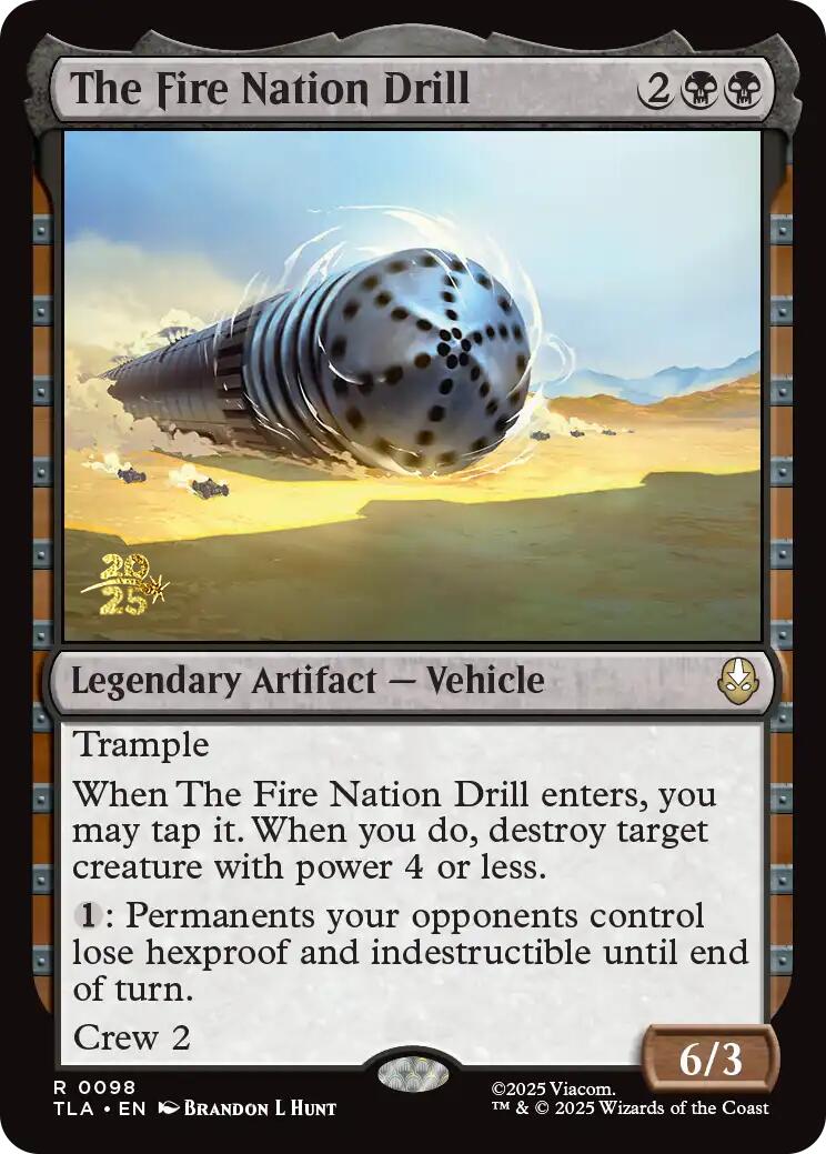 The Fire Nation Drill [Avatar: The Last Airbender Prerelease Cards] | Gear Gaming Bentonville