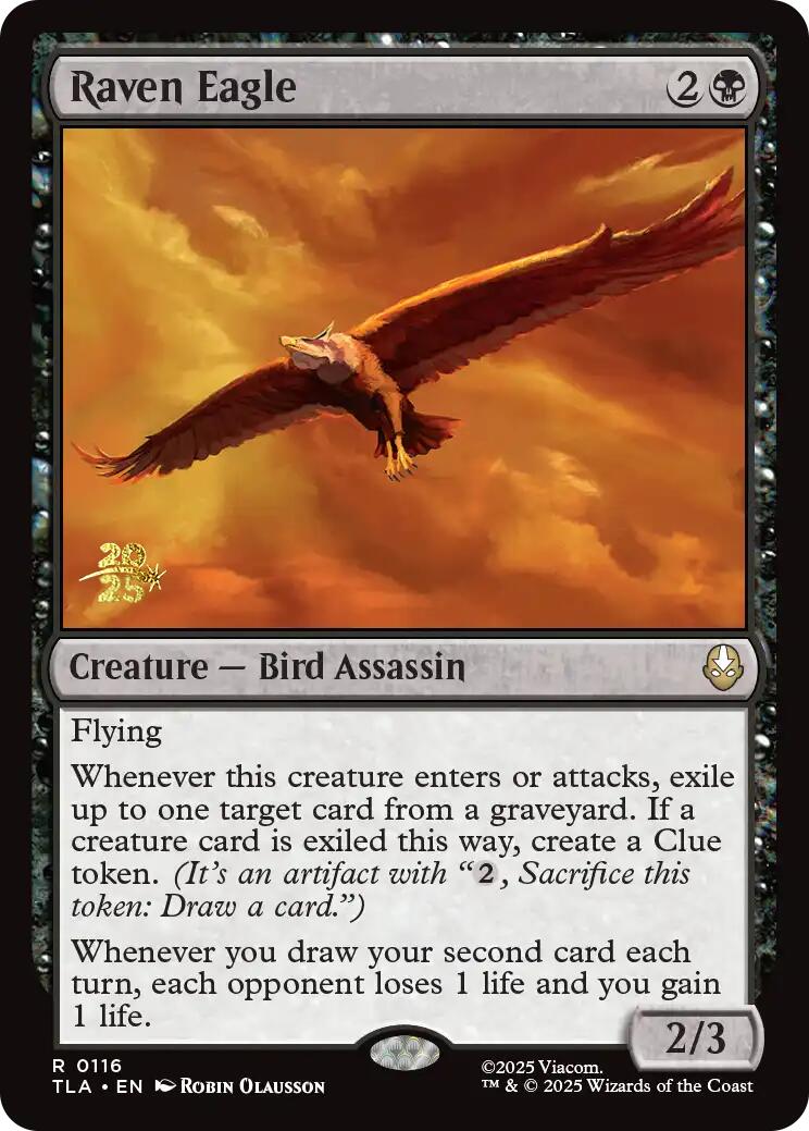 Raven Eagle [Avatar: The Last Airbender Prerelease Cards] | Gear Gaming Bentonville