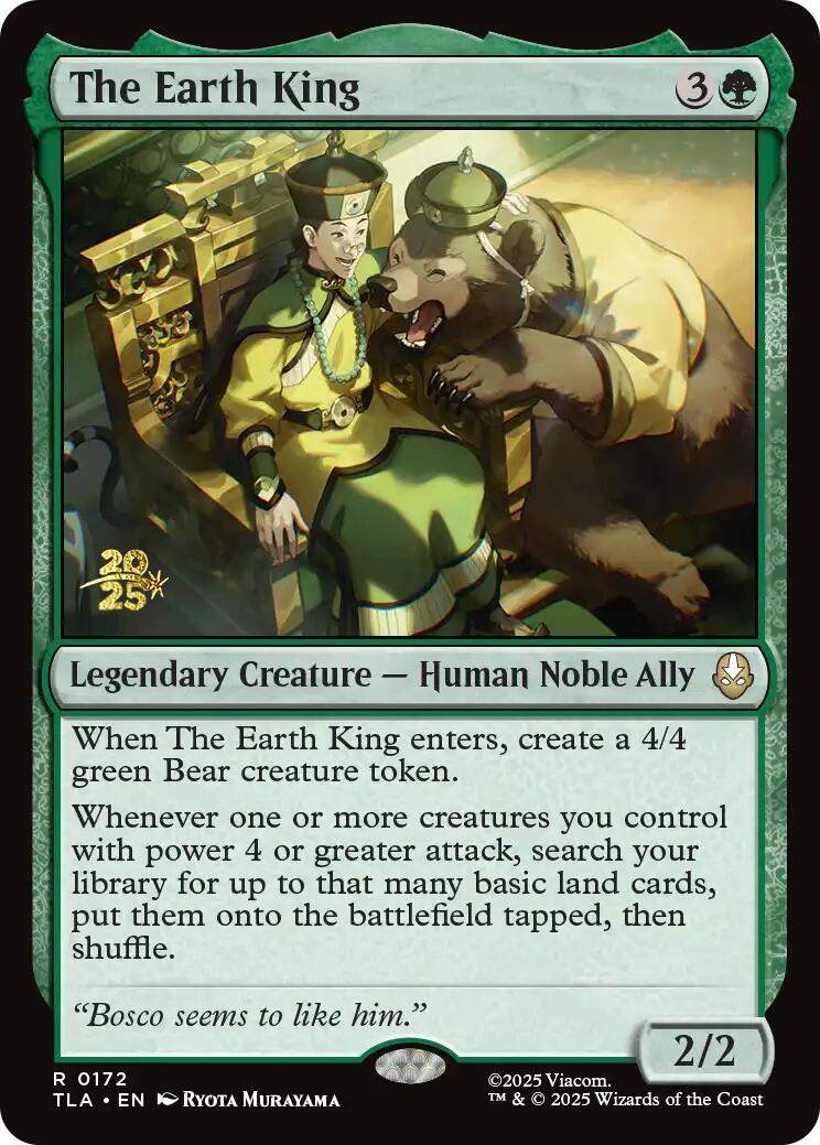 The Earth King [Avatar: The Last Airbender Prerelease Cards] | Gear Gaming Bentonville