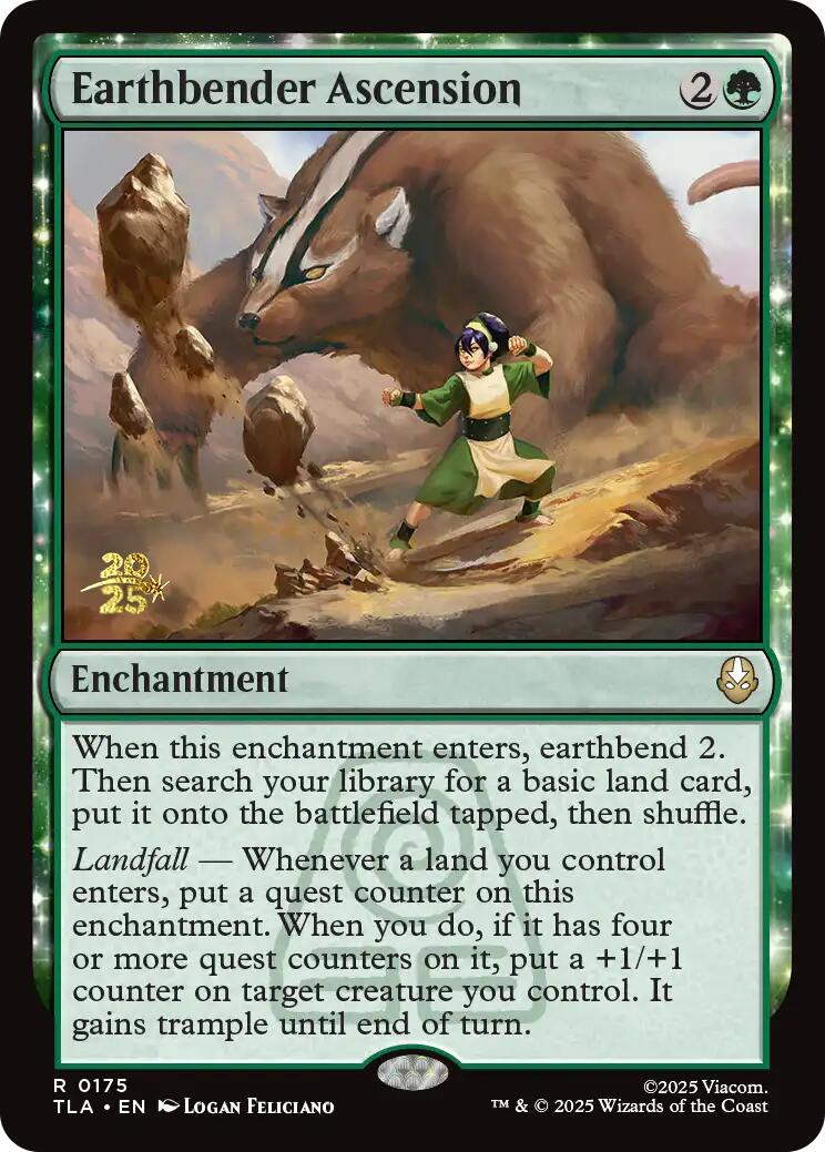 Earthbender Ascension [Avatar: The Last Airbender Prerelease Cards] | Gear Gaming Bentonville