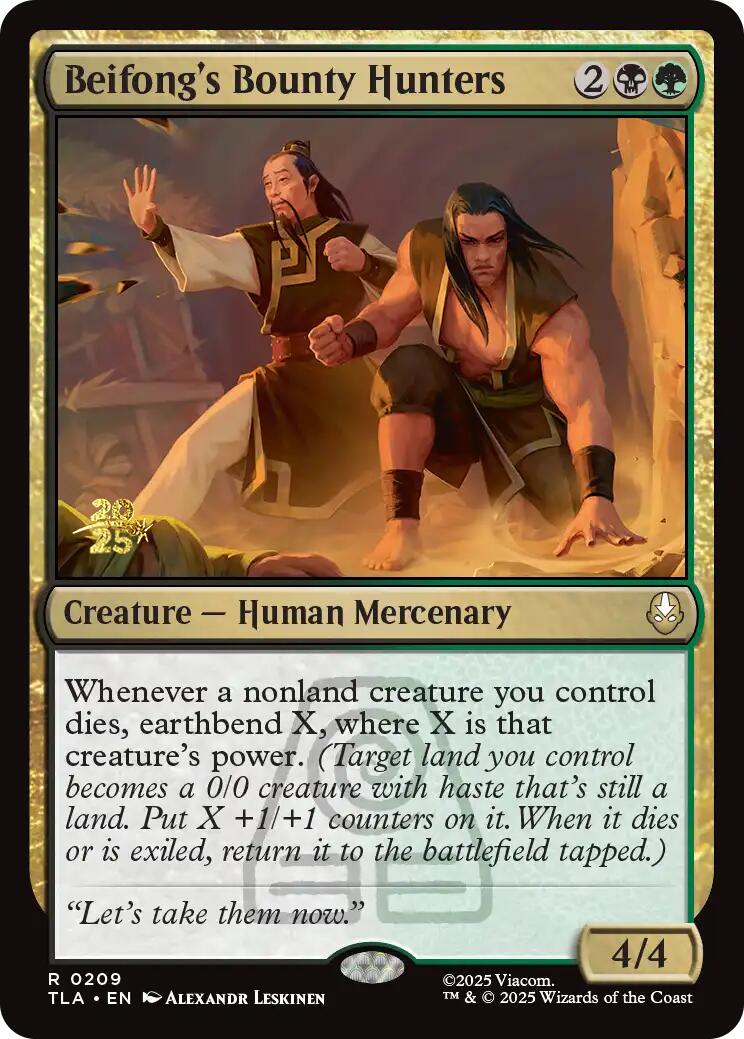 Beifong's Bounty Hunters [Avatar: The Last Airbender Prerelease Cards] | Gear Gaming Bentonville