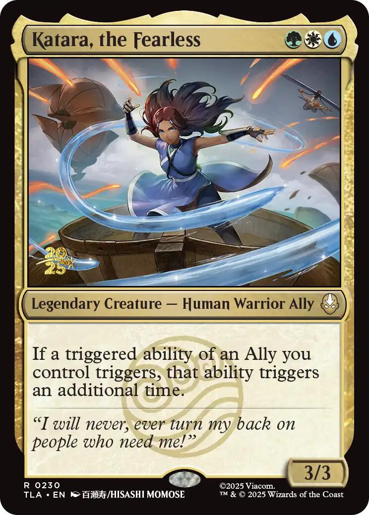 Katara, the Fearless [Avatar: The Last Airbender Prerelease Cards] | Gear Gaming Bentonville