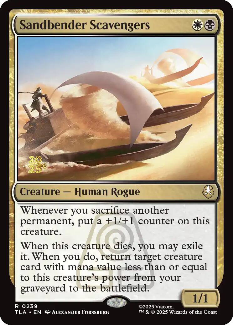 Sandbender Scavengers [Avatar: The Last Airbender Prerelease Cards] | Gear Gaming Bentonville