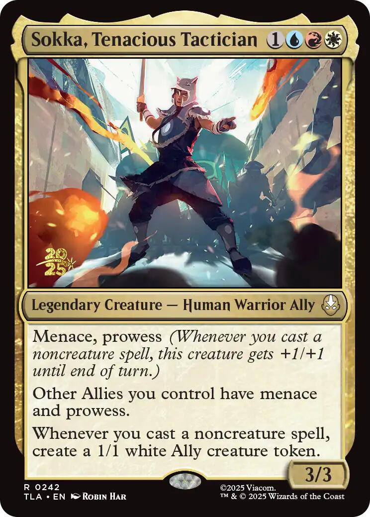 Sokka, Tenacious Tactician [Avatar: The Last Airbender Prerelease Cards] | Gear Gaming Bentonville