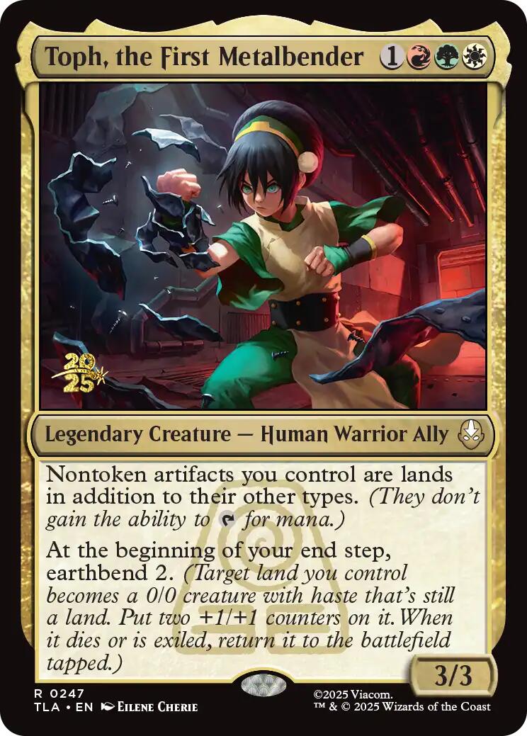 Toph, the First Metalbender [Avatar: The Last Airbender Prerelease Cards] | Gear Gaming Bentonville