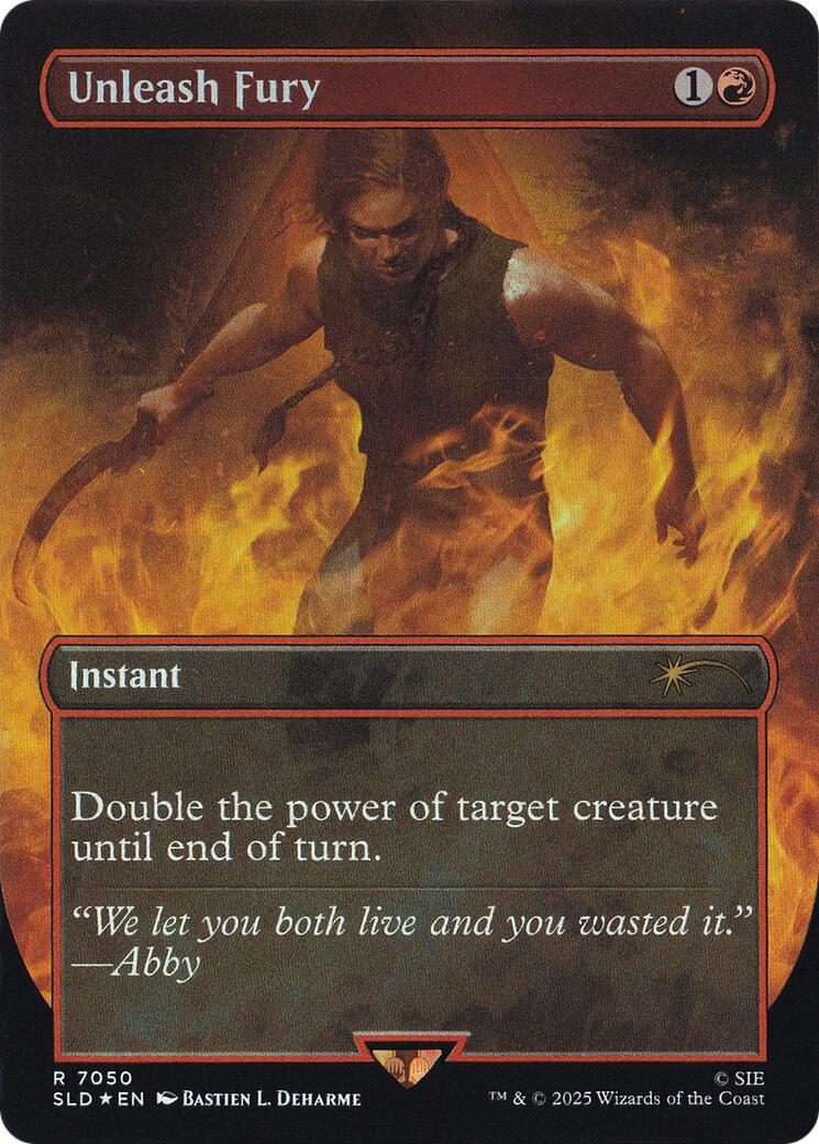 Unleash Fury (Rainbow Foil) [Secret Lair Drop Series] | Gear Gaming Bentonville