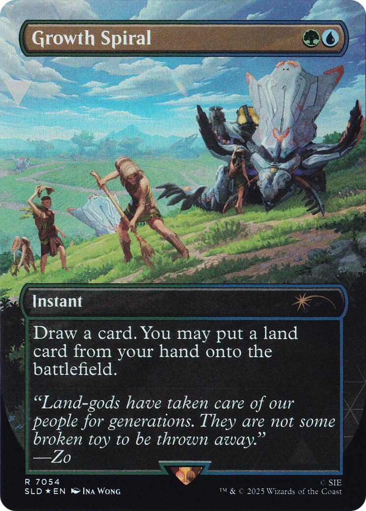 Growth Spiral (Rainbow Foil) [Secret Lair Drop Series] | Gear Gaming Bentonville