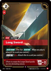 Long Sword [Spiritforged] | Gear Gaming Bentonville