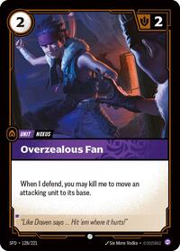 Overzealous Fan [Spiritforged] | Gear Gaming Bentonville