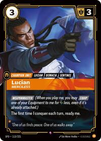 Lucian - Merciless [Spiritforged] | Gear Gaming Bentonville
