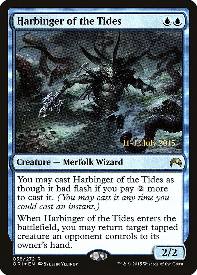 Harbinger of the Tides [Magic Origins Prerelease Promos] | Gear Gaming Bentonville