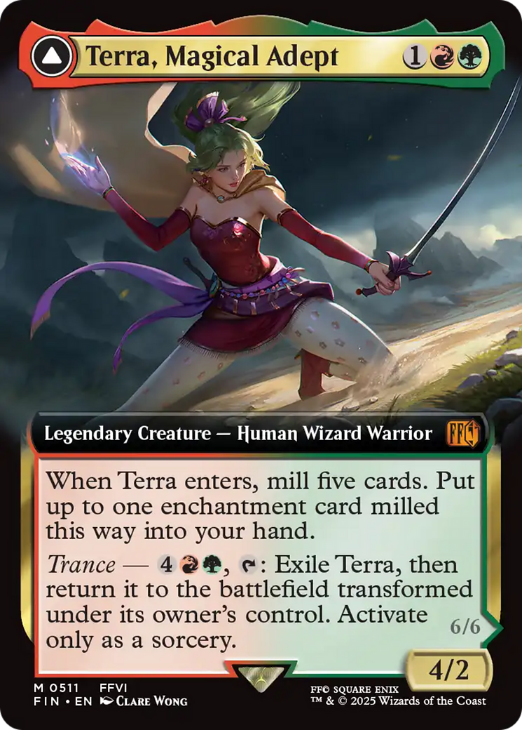 Terra, Magical Adept // Esper Terra (Extended Art) [FINAL FANTASY] | Gear Gaming Bentonville