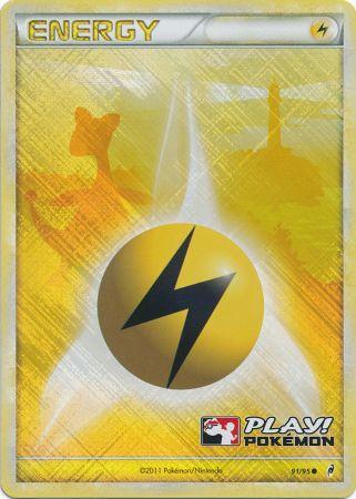 Lightning Energy (91/95) (Play Pokemon Promo) [HeartGold & SoulSilver: Call of Legends] | Gear Gaming Bentonville