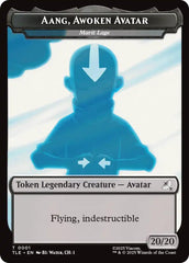 Aang, Awoken Avatar - Marit Lage // Treasure Double-Sided Token [Avatar: The Last Airbender: Eternal-Legal Tokens] | Gear Gaming Bentonville