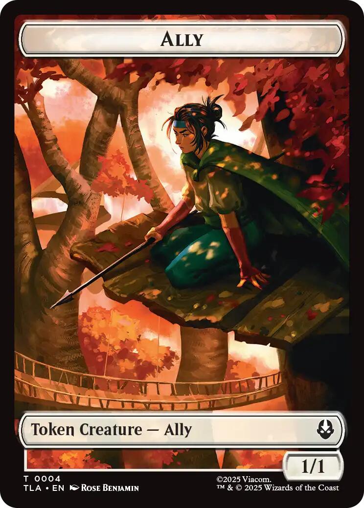 Ally (0004) // Clue (0015) Double-Sided Token [Avatar: The Last Airbender Tokens] | Gear Gaming Bentonville