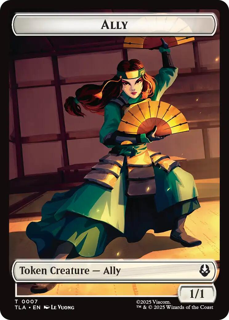 Ally (0007) // Clue (0018) Double-Sided Token [Avatar: The Last Airbender Tokens] | Gear Gaming Bentonville