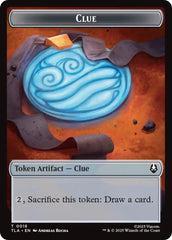 Ally (0007) // Clue (0018) Double-Sided Token [Avatar: The Last Airbender Tokens] | Gear Gaming Bentonville