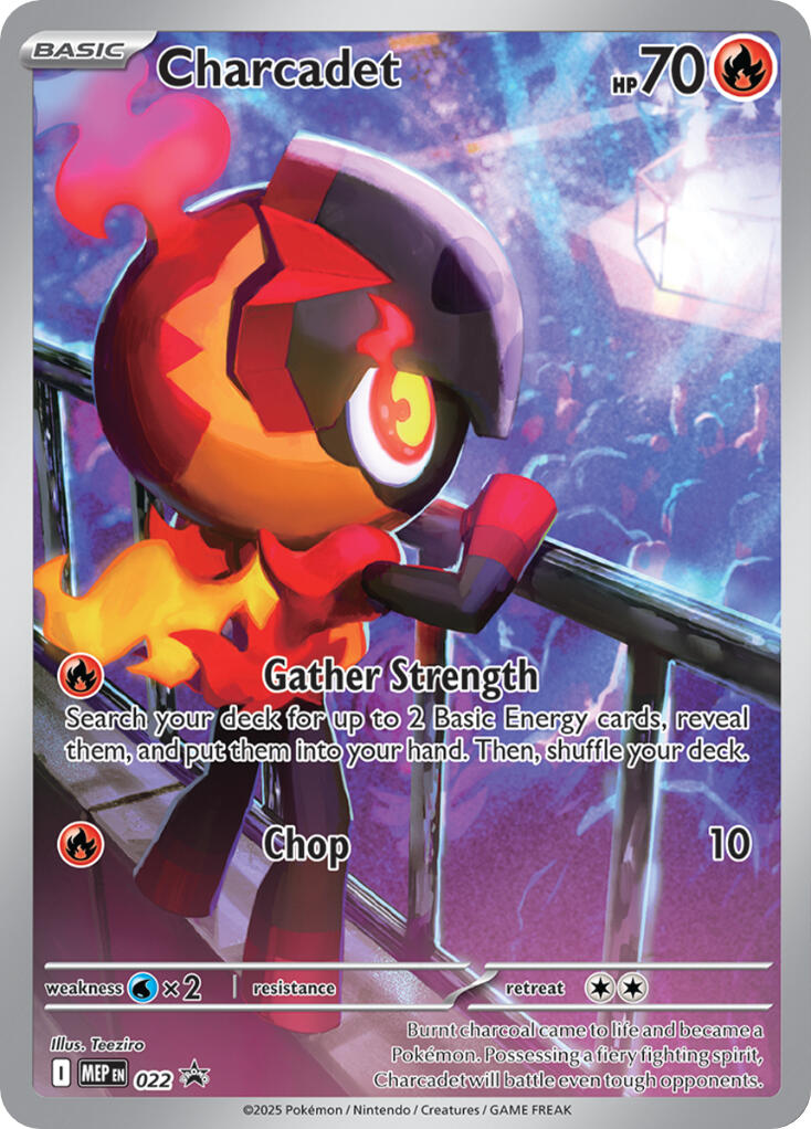 Charcadet (022) [Mega Evolution Promo] | Gear Gaming Bentonville