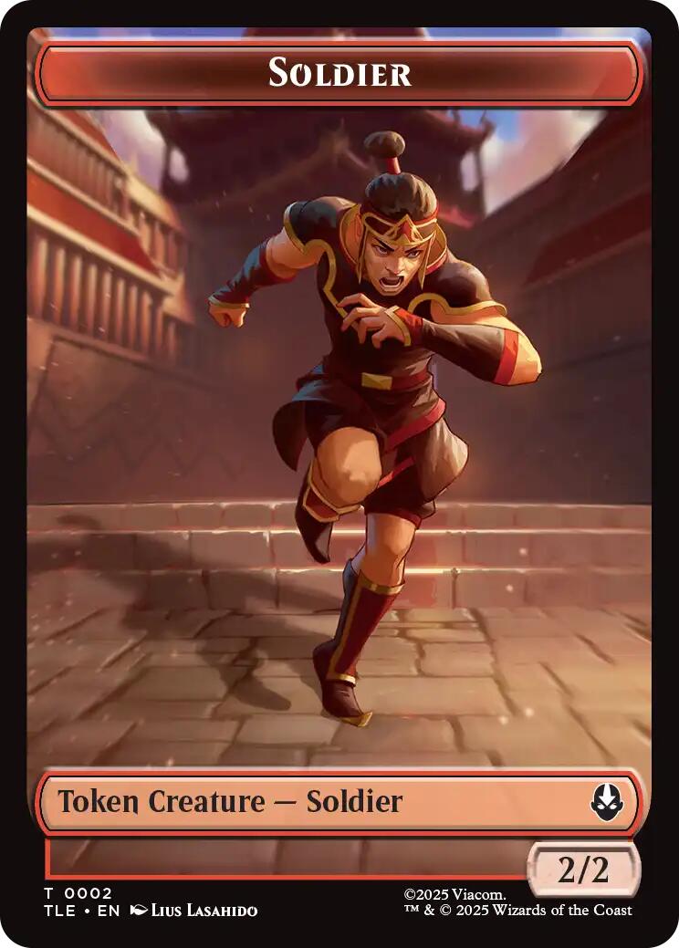 Soldier (0002) [Avatar: The Last Airbender Tokens] | Gear Gaming Bentonville
