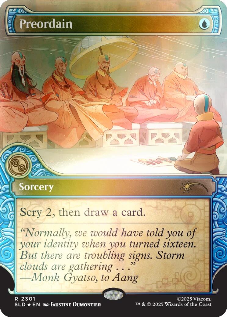 Preordain (2301) (Rainbow Foil) [Secret Lair Drop Series] | Gear Gaming Bentonville