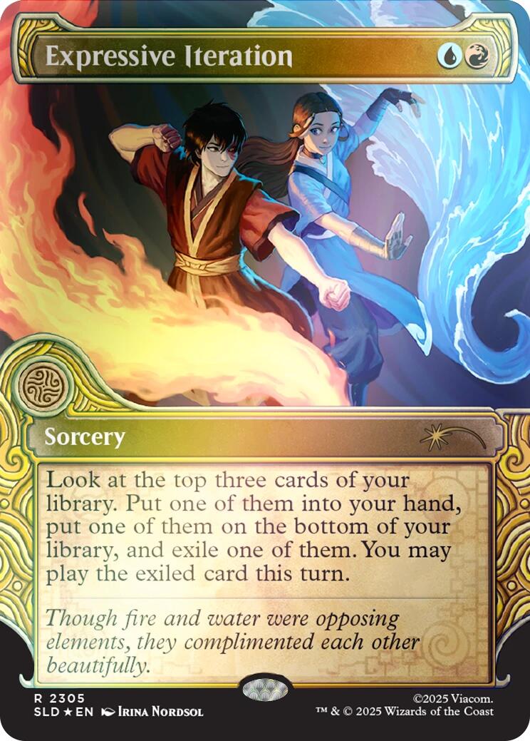 Expressive Iteration (Rainbow Foil) [Secret Lair Drop Series] | Gear Gaming Bentonville