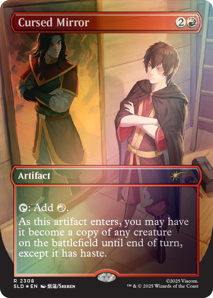 Cursed Mirror (Rainbow Foil) [Secret Lair Drop Series] | Gear Gaming Bentonville