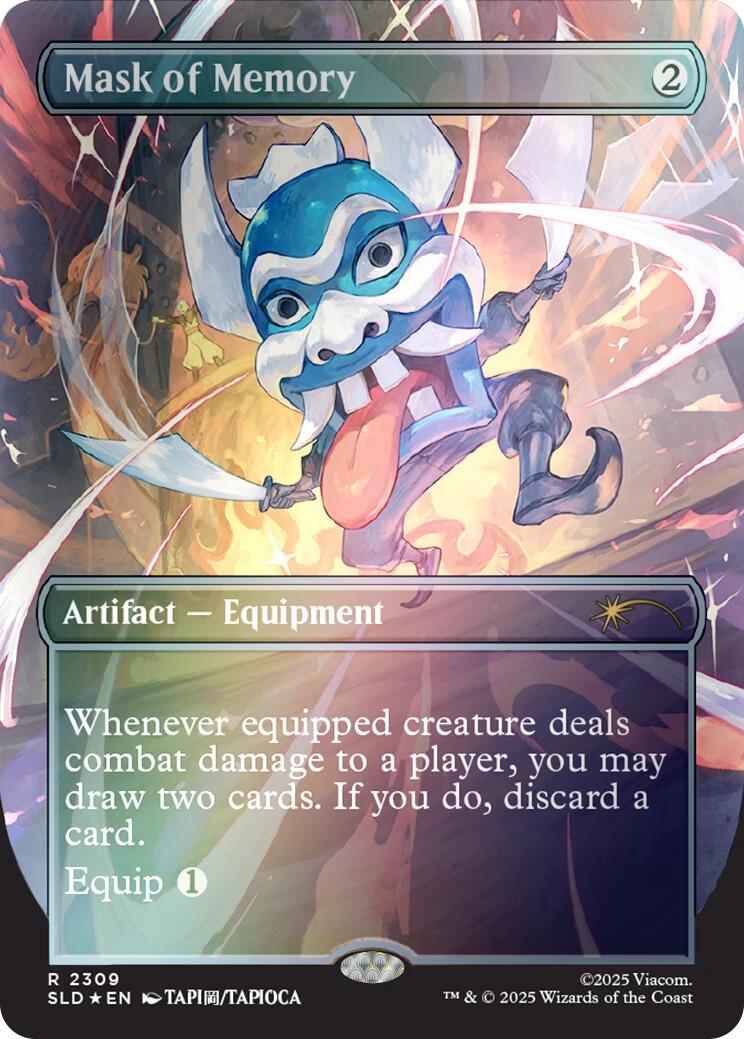 Mask of Memory (Rainbow Foil) [Secret Lair Drop Series] | Gear Gaming Bentonville