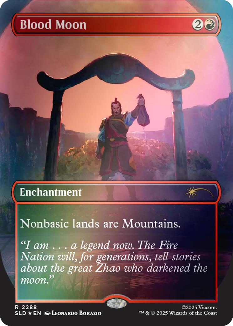 Blood Moon (Rainbow Foil) [Secret Lair Drop Series] | Gear Gaming Bentonville