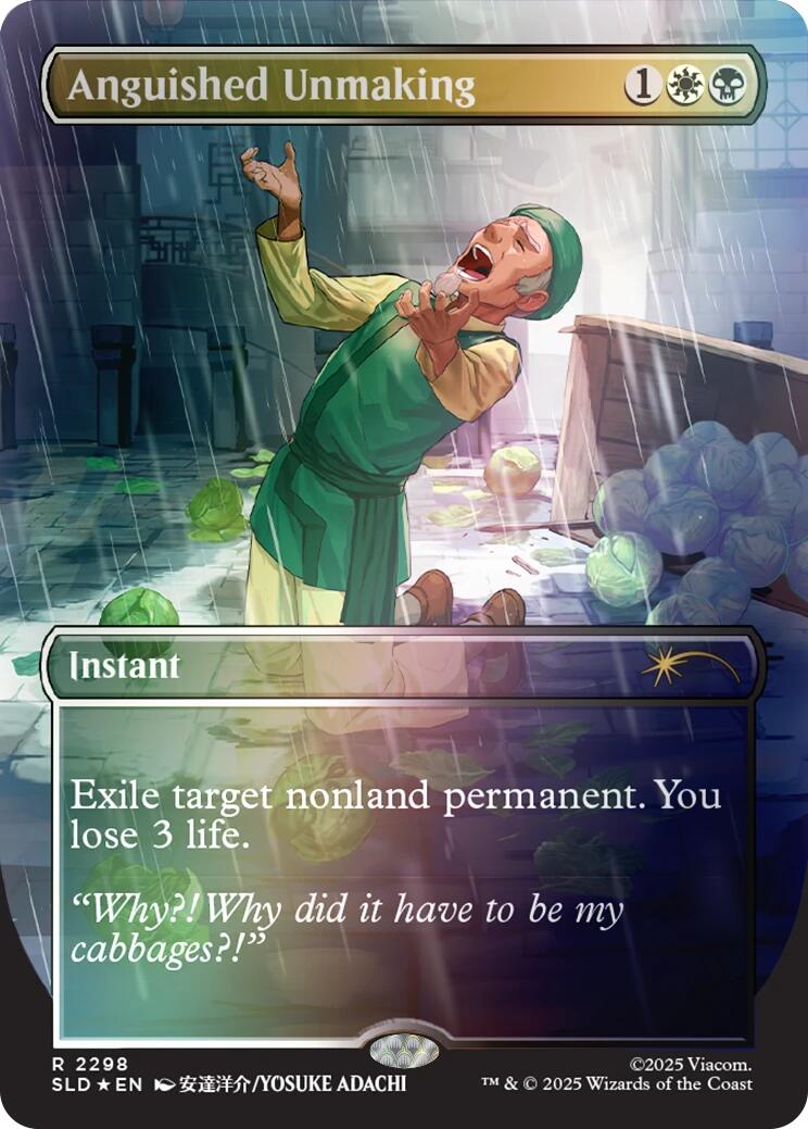 Anguished Unmaking (2298) (Rainbow Foil) [Secret Lair Drop Series] | Gear Gaming Bentonville