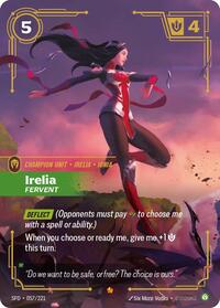 Irelia - Fervent (057/221) [Spiritforged] | Gear Gaming Bentonville