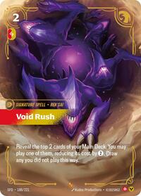 Void Rush (188/221) [Spiritforged] | Gear Gaming Bentonville
