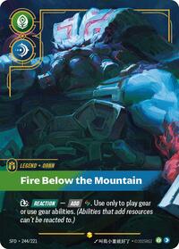 Ornn - Fire Below the Mountain (Overnumbered) [Spiritforged] | Gear Gaming Bentonville