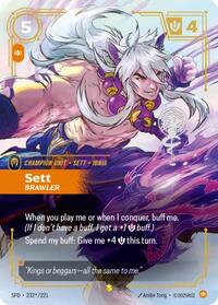Sett - Brawler (Signature) (232*/221) [Spiritforged] | Gear Gaming Bentonville